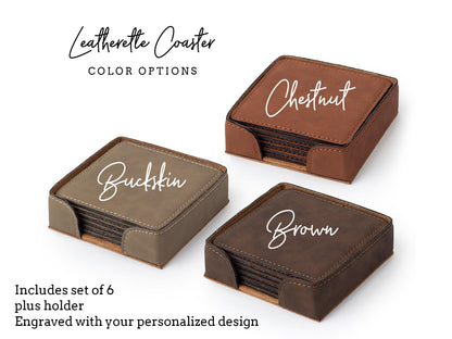 Coasters - Design 054 - Copper Fox Co