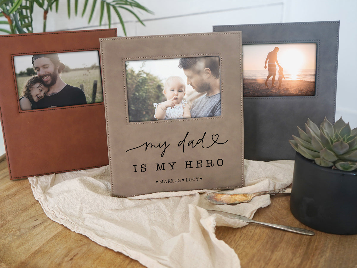 My Dad Is My Hero Photo Frame