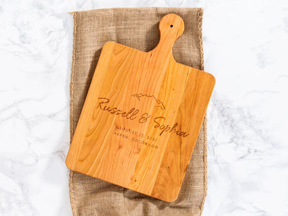Mountain Wedding Cutting Board - 022
