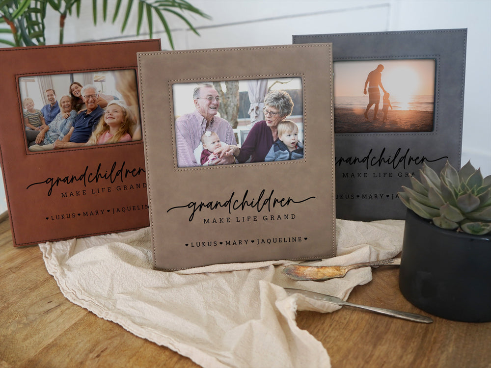 Grandchildren Make Life Grand Photo Frame