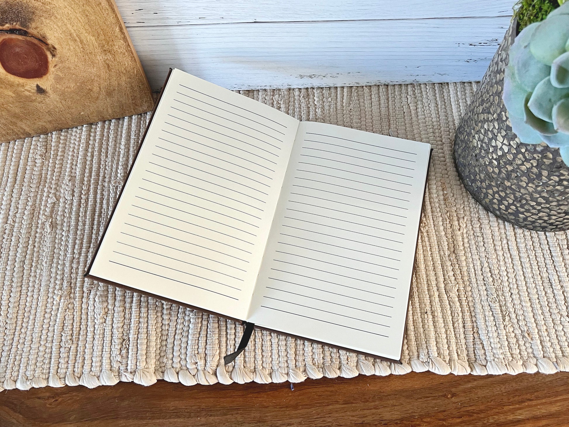 Personalized recipe book for mom, for grandma - leather notebook for recipes - gift for grandma, gift for mom gift for nana gift for her 059