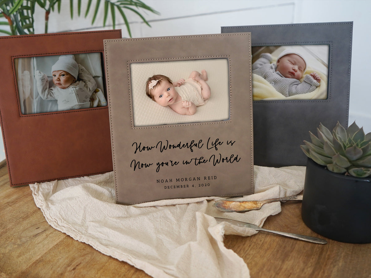 How Wonderful Life Is Child Photo Frame