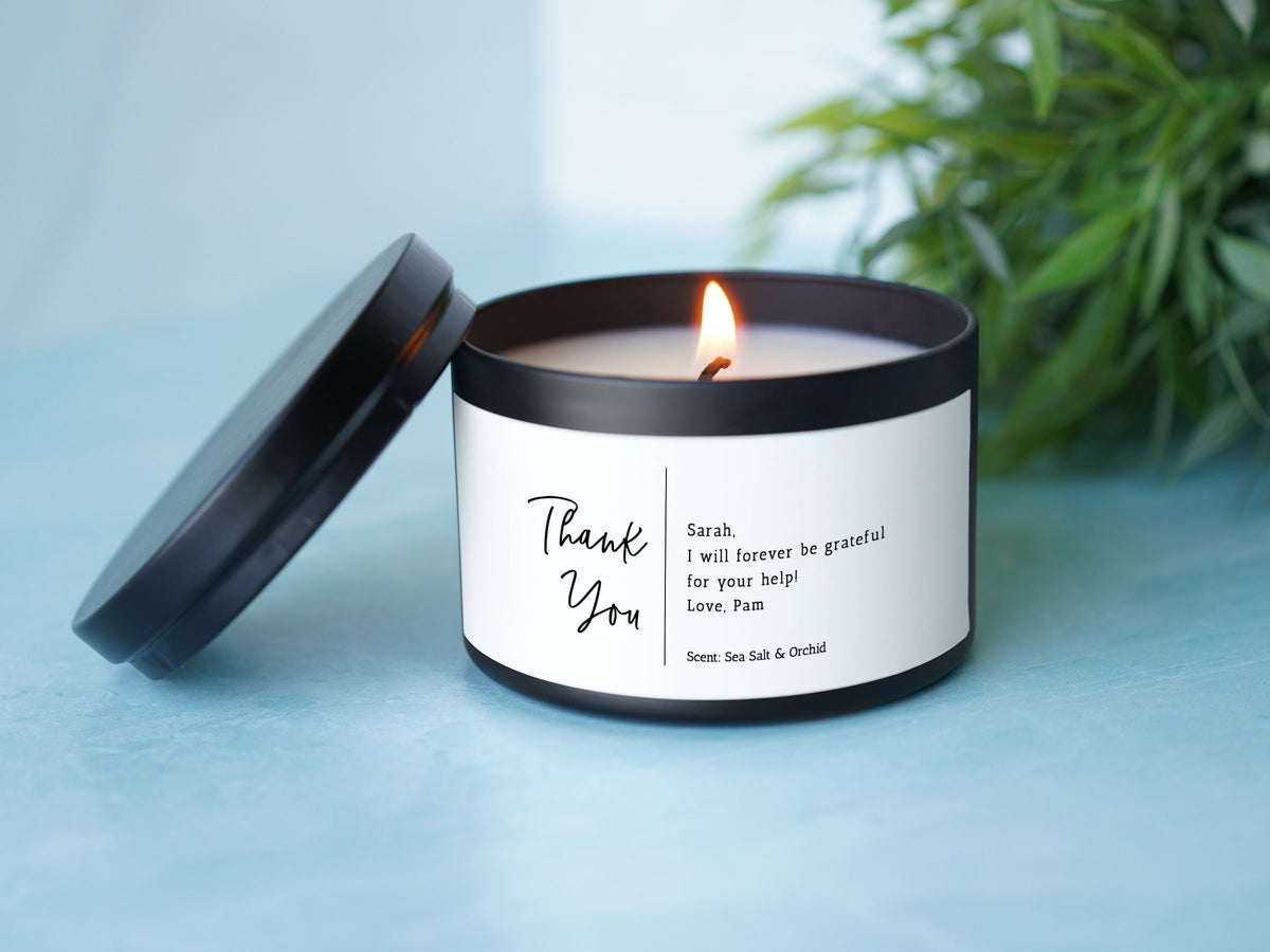Thank You Gift Candle