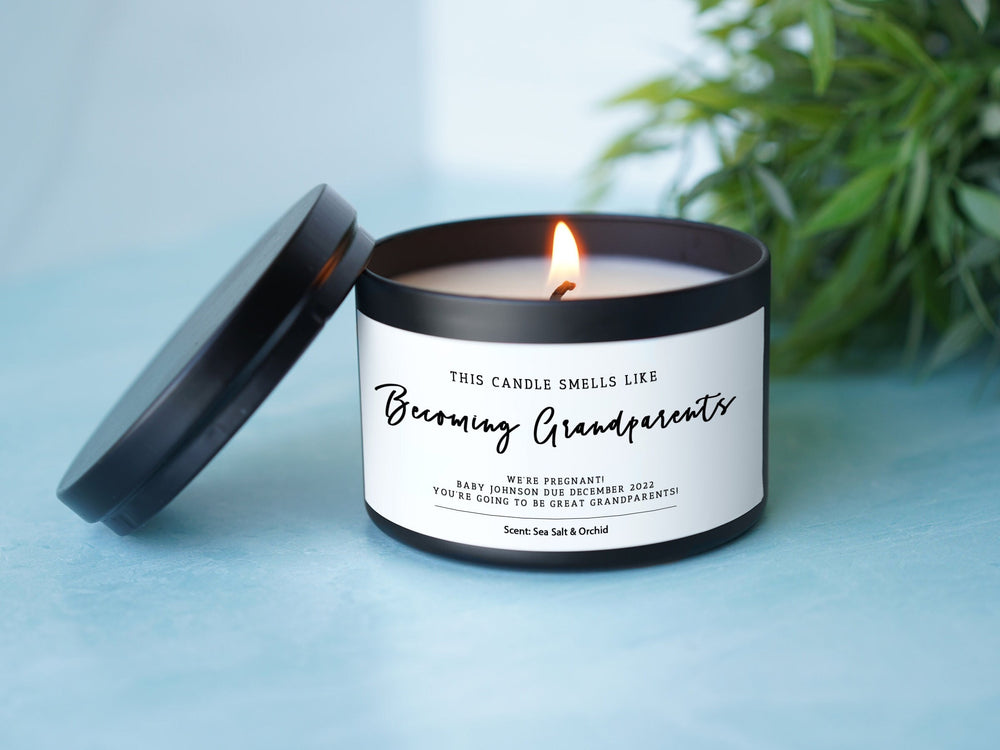 Becoming Grandparents Candle