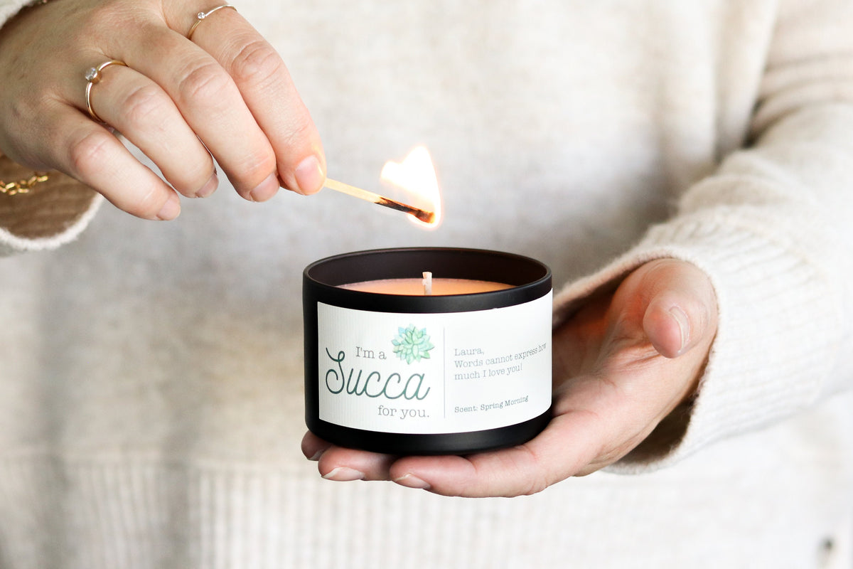 Thank You Gift Candle