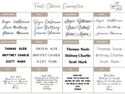 Personalized Ring Dish & Jewelry tray for Bridesmaid, Mom, Wife, Mother-in-law, Daughter & Sister
