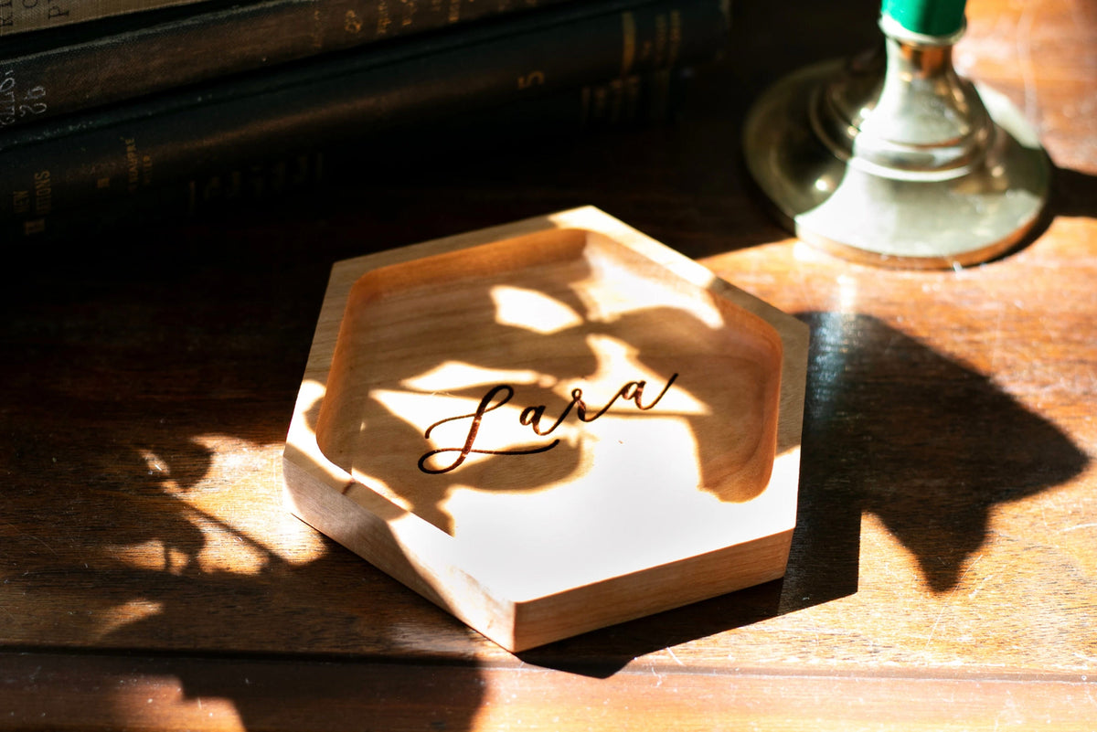 Personalized Message Jewelry Tray