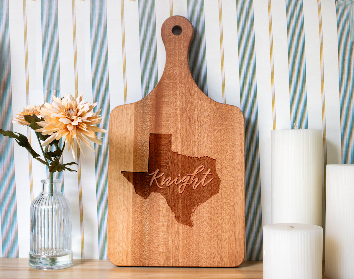 Texas Cutting Board